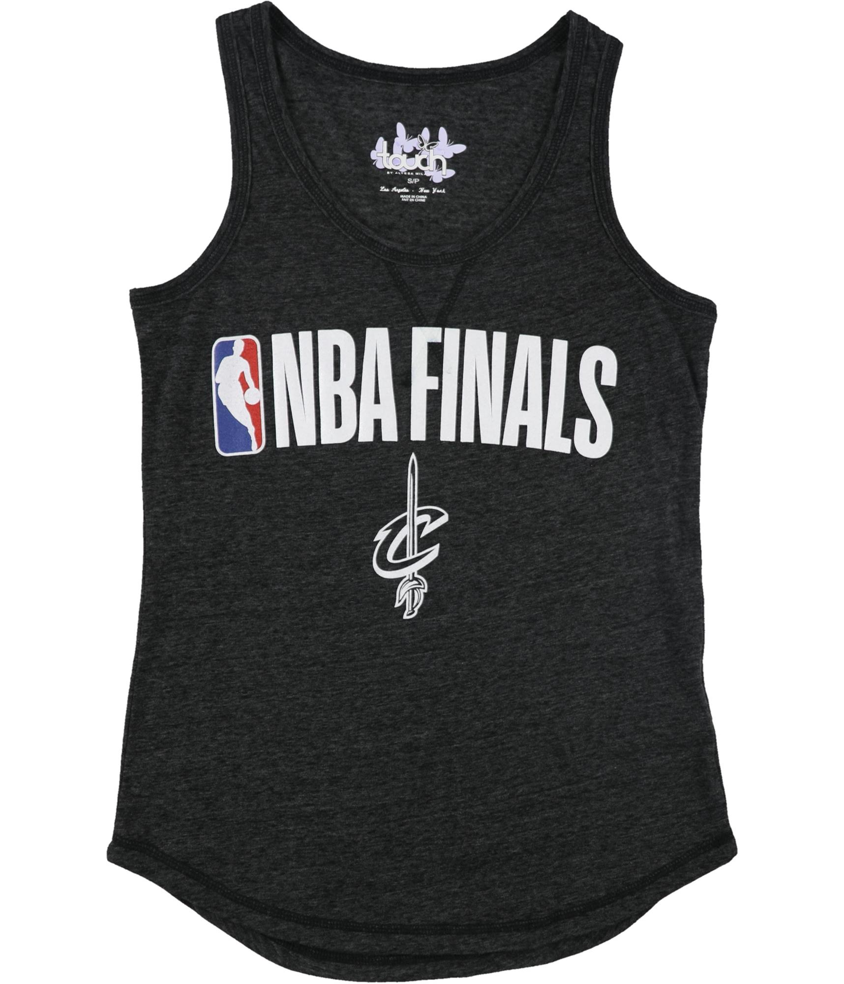 Touch Womens NBA Finals Cavaliers Tank Top, Grey, Small