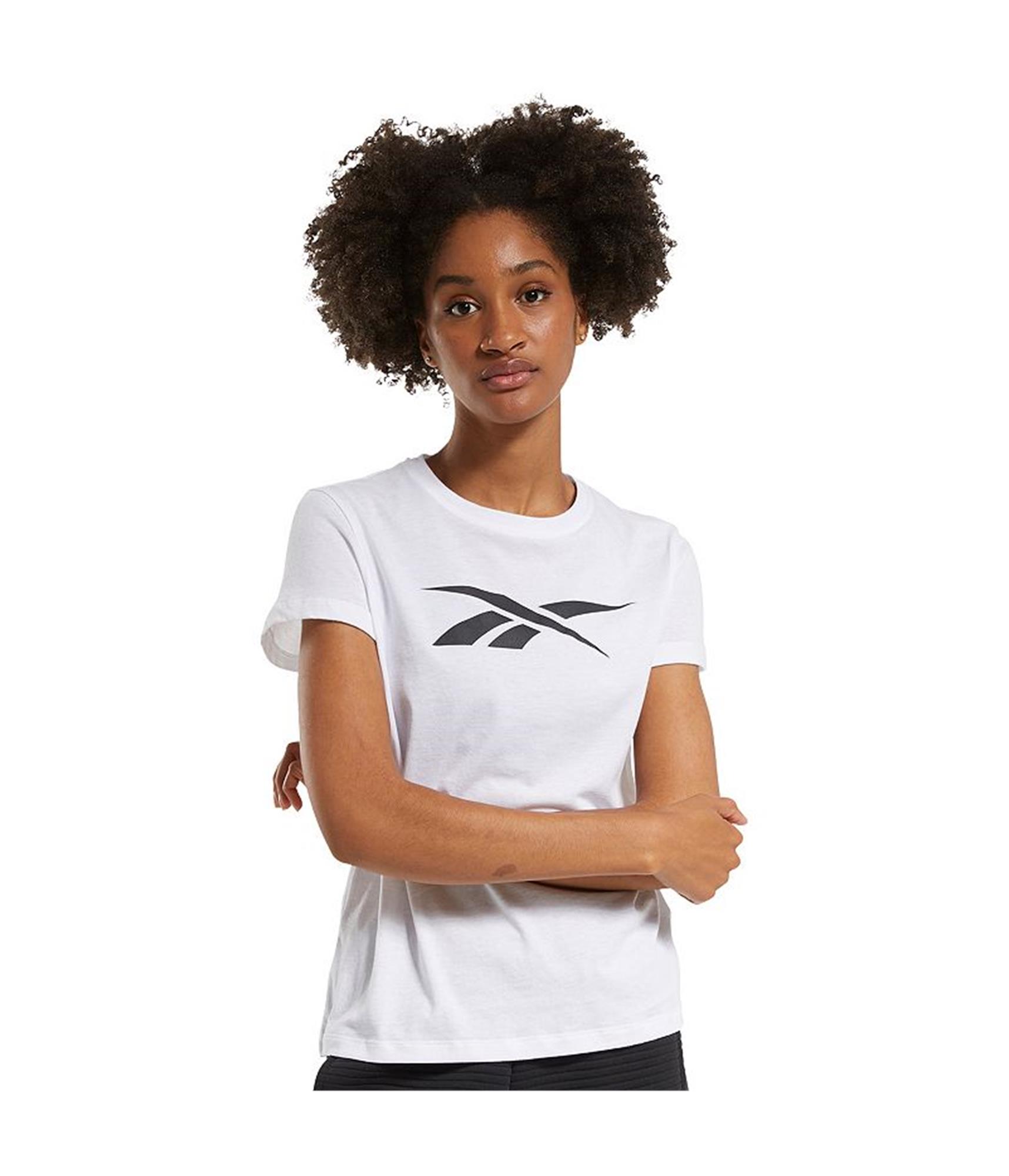 Reebok Womens Training Essentials Vector Graphic T-Shirt white S